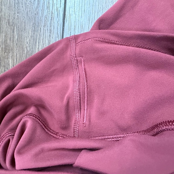 Lululemon Women's High-Rise Align Leggings, Red Merlot Size 6, Athletic, Fall - Picture 6 of 7